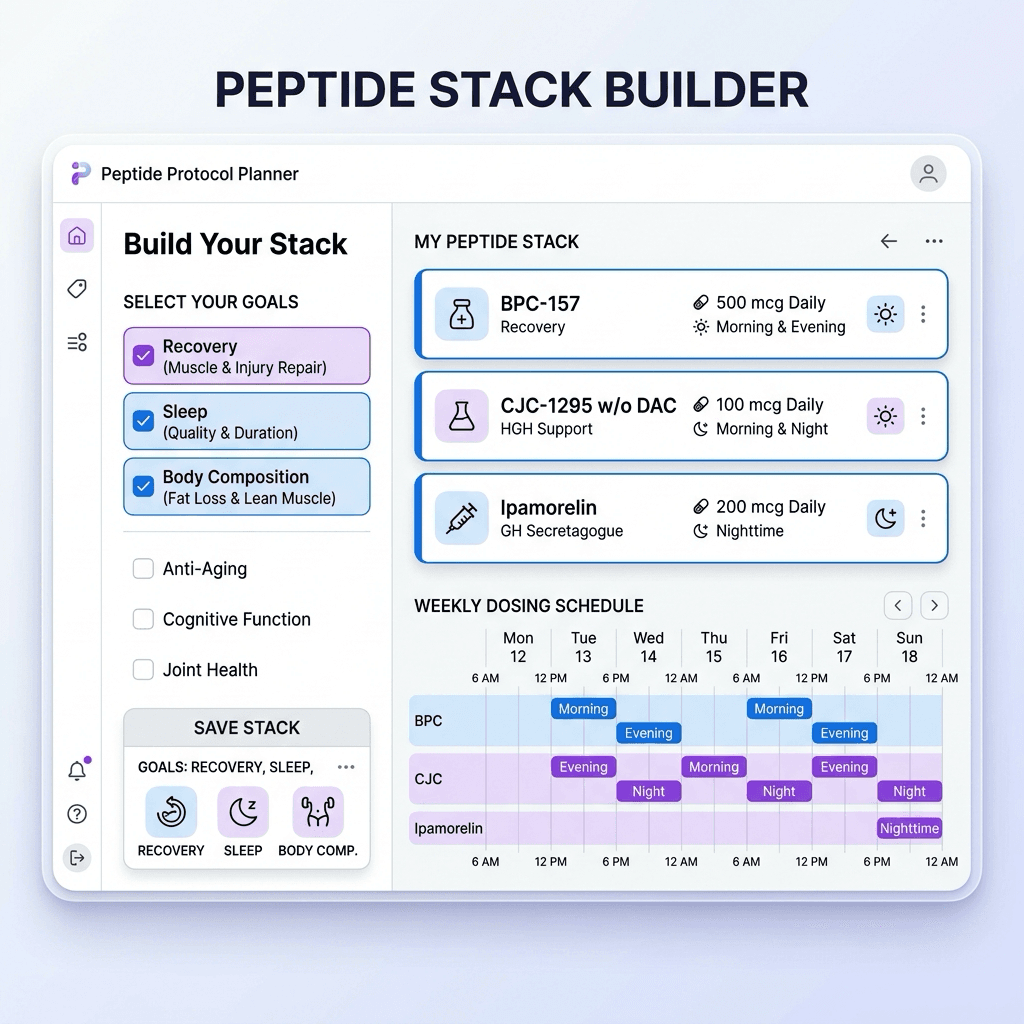 Stack Builder Interface Mockup